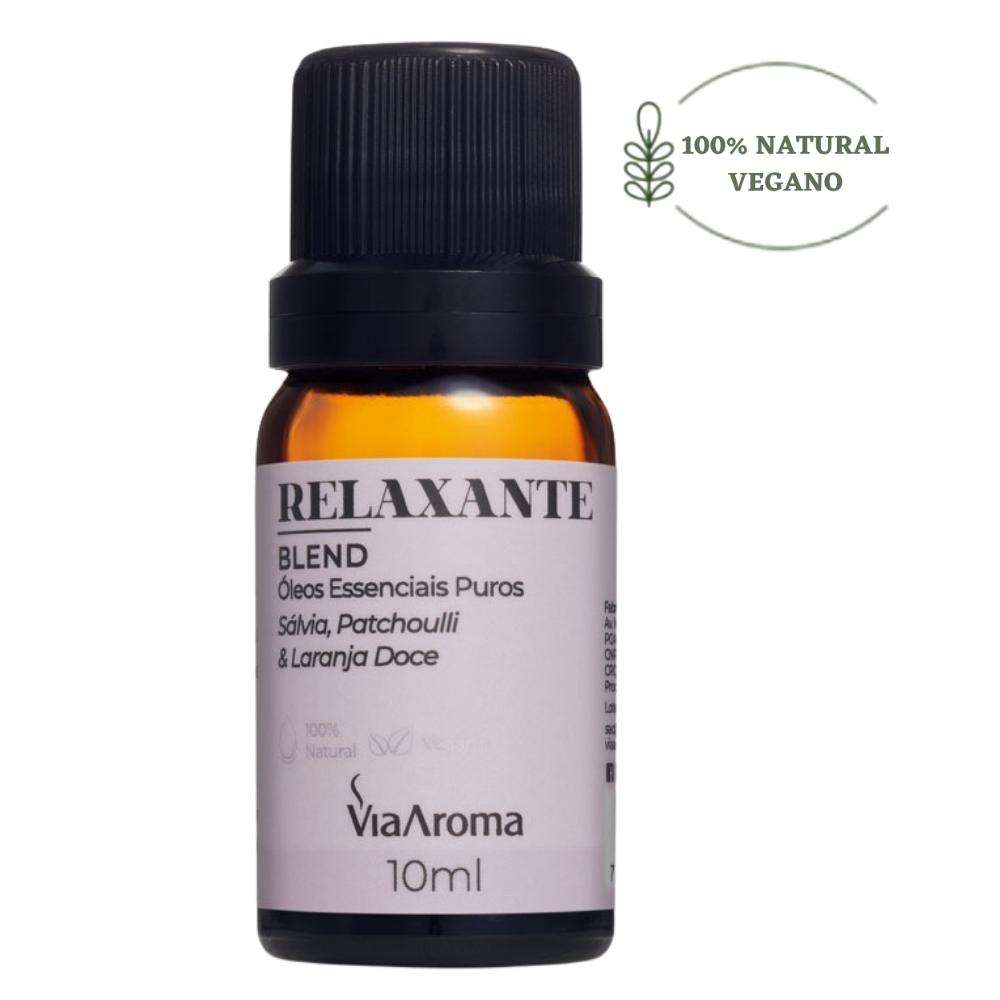 Blend de Óleos Essenciais Relaxante 10ml Via Aroma